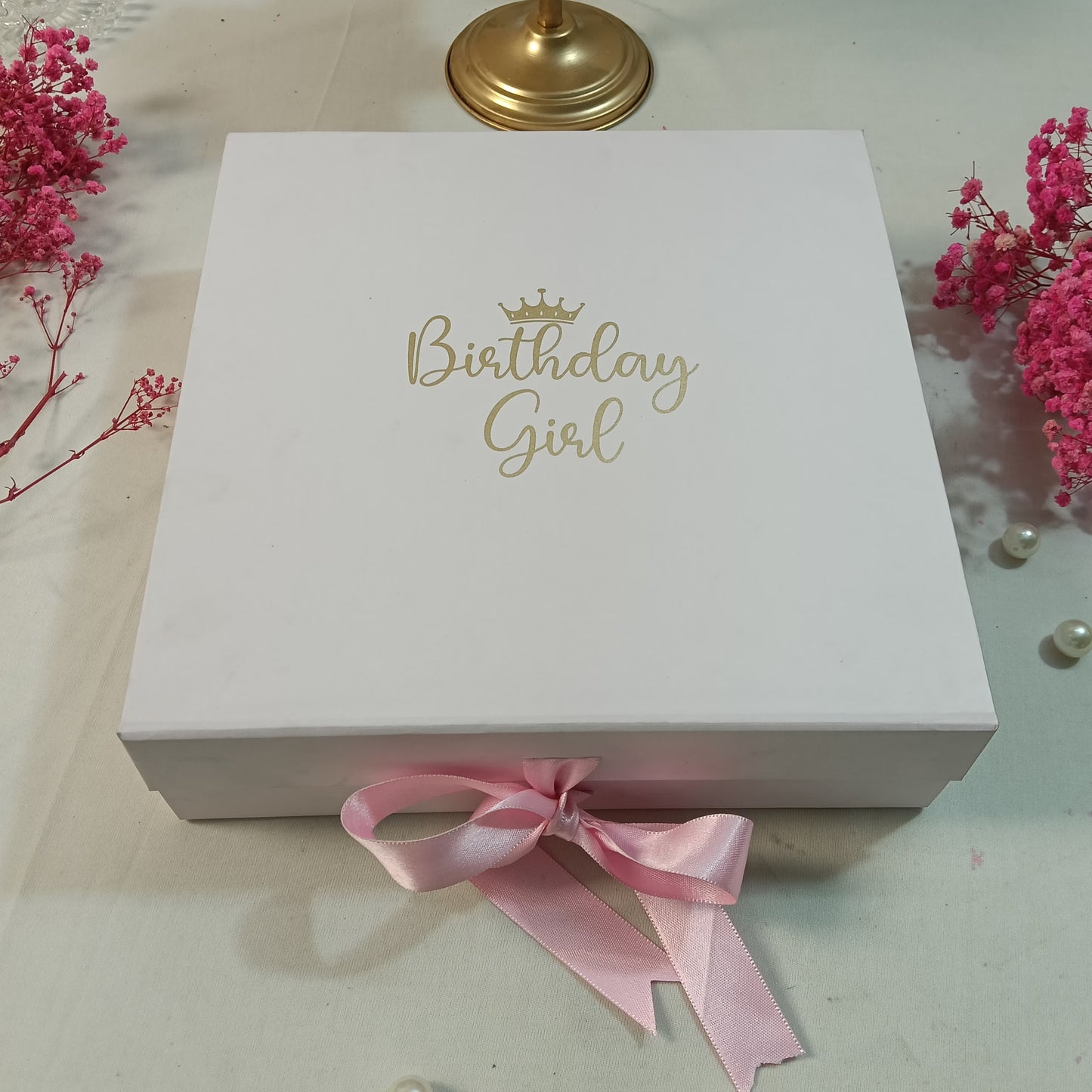 Luxury Pink Foldable Gifting Box