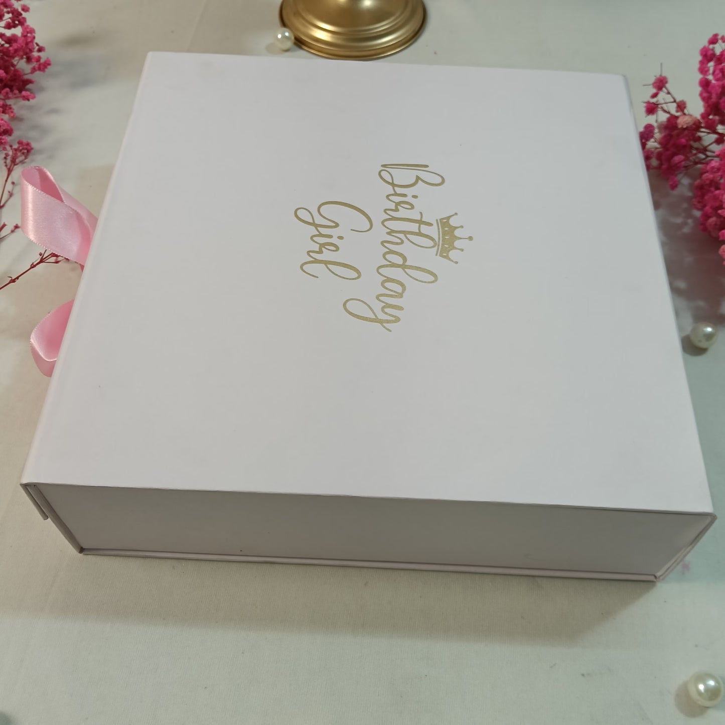 Luxury Pink Foldable Gifting Box