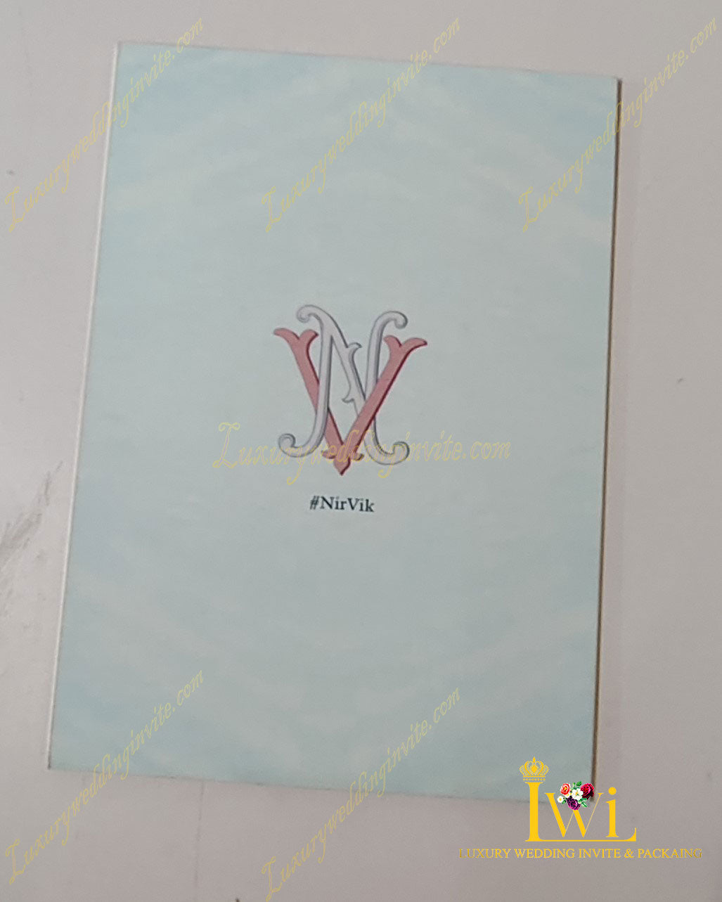 INDIAN TRADITIONAL PICHWAI INVITATION WITH GIFT HAMPER 2023