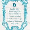 Hydrangea Invitation Gift Box side for customise