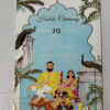 INDIAN TRADITIONAL PICHWAI INVITATION haldi card