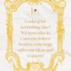 Premium Wedding Invitation White Case for customise option
