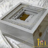 Premium Wedding Invitation White Case outside view