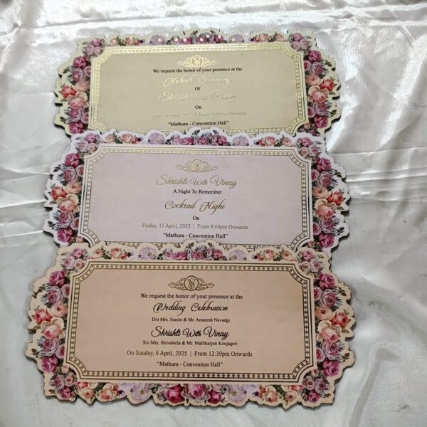 Luxury Royal Carriage Invitation Box of invitations card