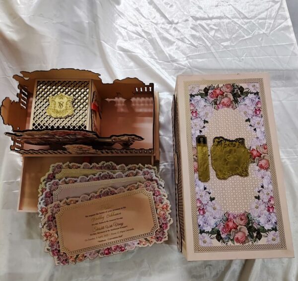 Luxury Royal Carriage Invitation Box set