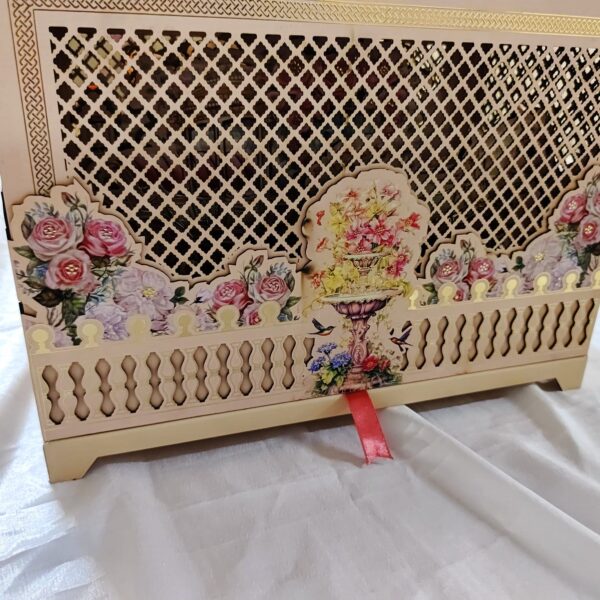 Luxury Royal Carriage Invitation Box front view